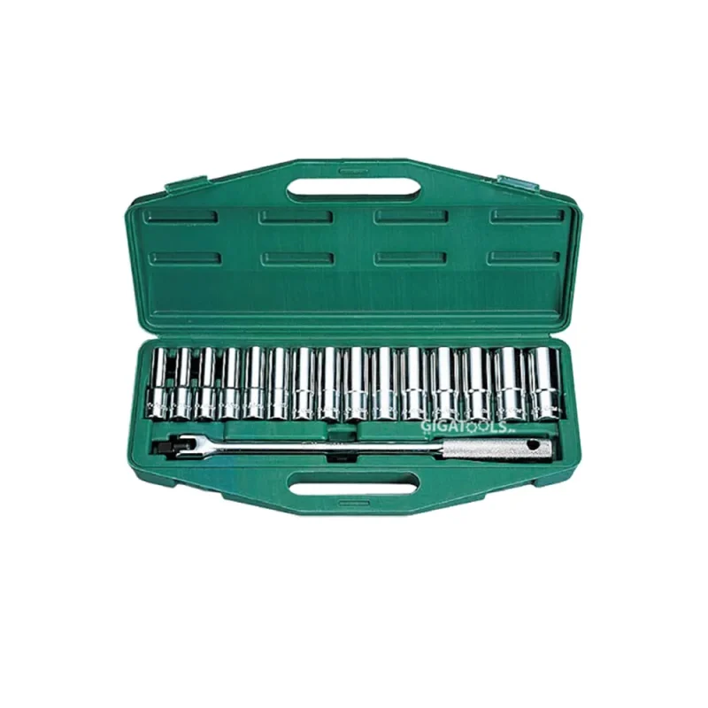 hans tools 16 pc 1 2 dr deep socket set 4615 2m