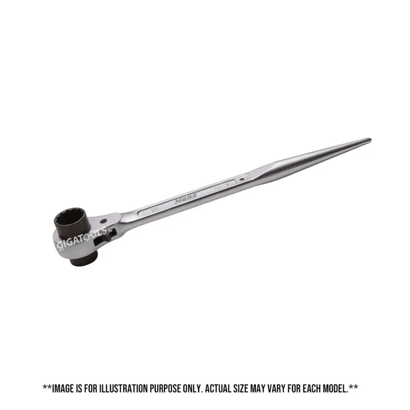 hans tools 2 size ratchet wrench 1140