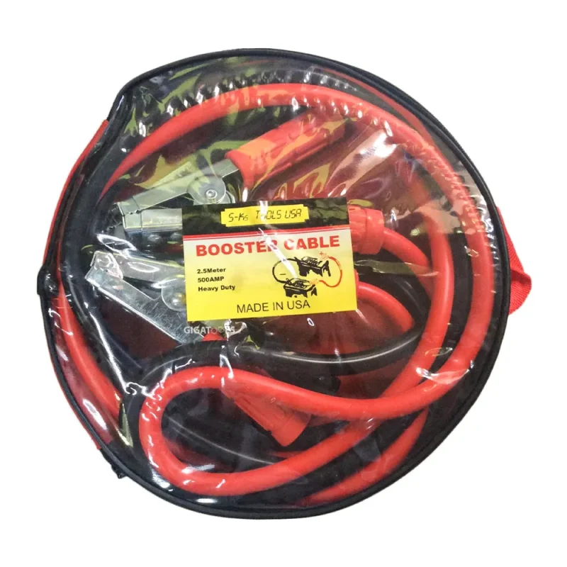 heavy duty 2 5m booster cables by s ks tools usa