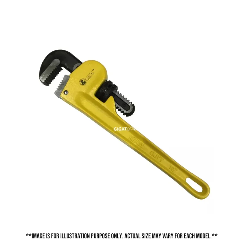 heavy duty orex pipe wrench for tough jobs