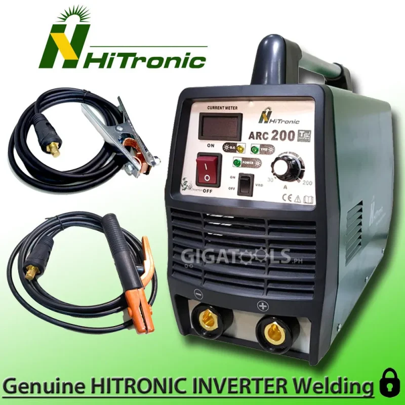 hi tronic arc 200ct 200a dc inverter welding machine