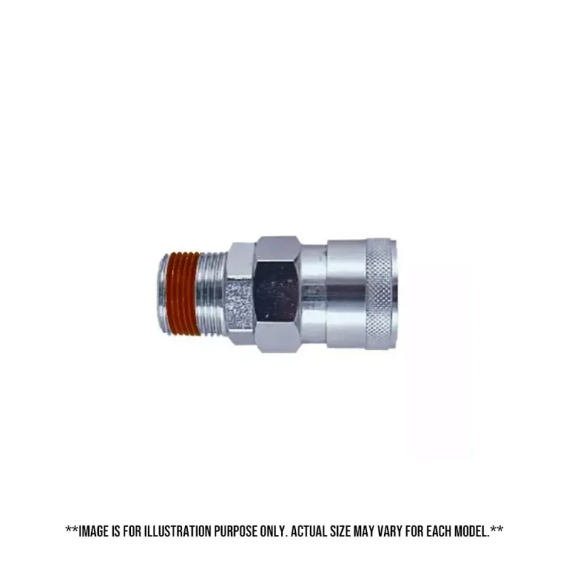 high flow sma male thread quick coupler thb