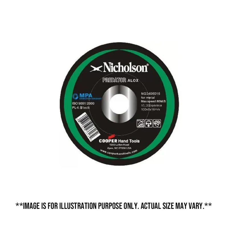 high performance diamond cutting wheel by nicholson