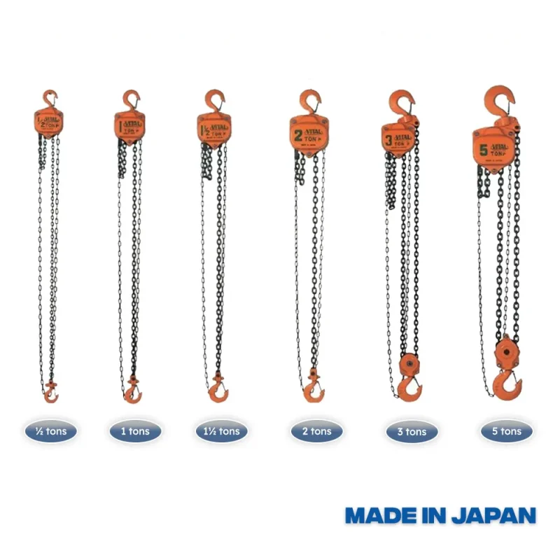 japanese made chain hoist block high quality