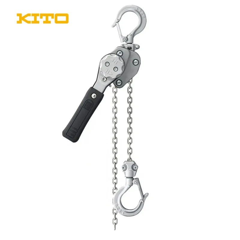 kito lx series ultra compact lever hoist made in japan