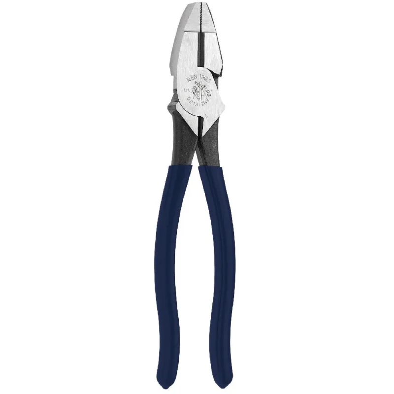 klein lineman s side cutting pliers high leverage new england nose