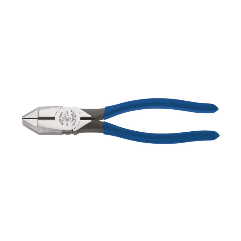 klein usa lineman s side cutting pliers square nose