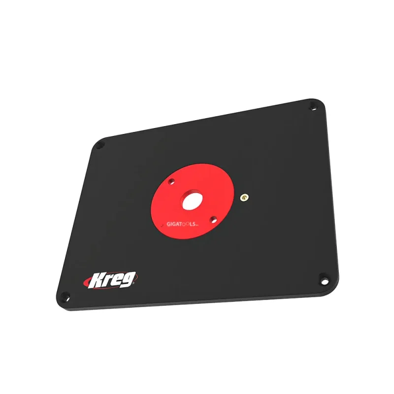 kreg precision router table insert plate undrilled prs4038