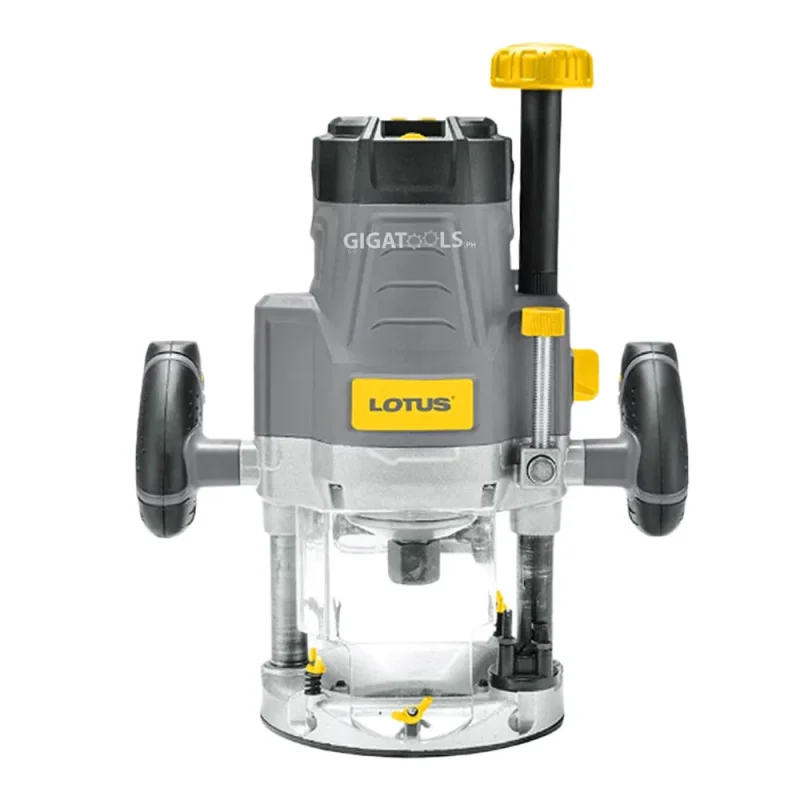 lotus 2200w plunge router w free carbon brush