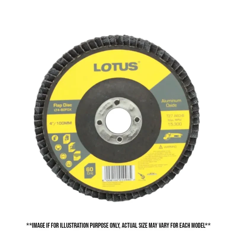 lotus 4 inch flex flap disc high quality abrasive tool