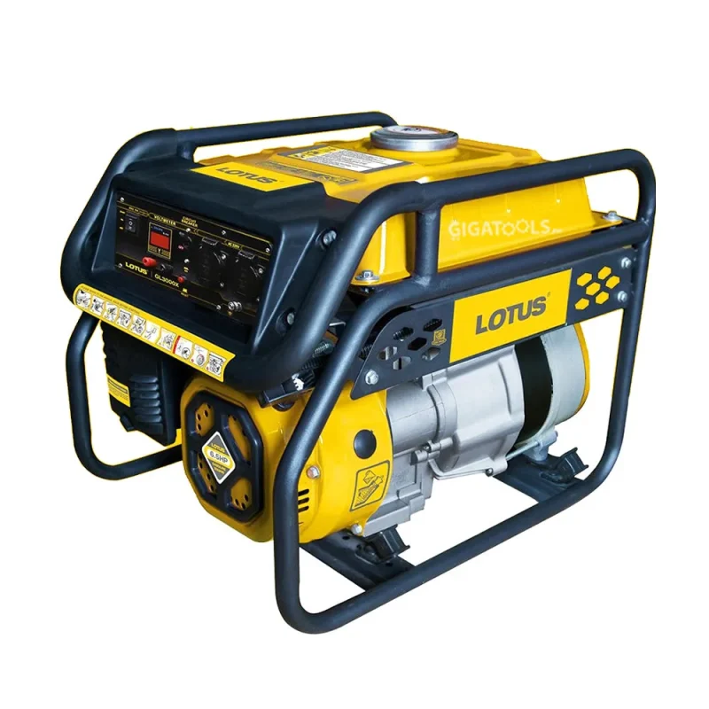 lotus gl3000x 3000w gas generator manual recoil start