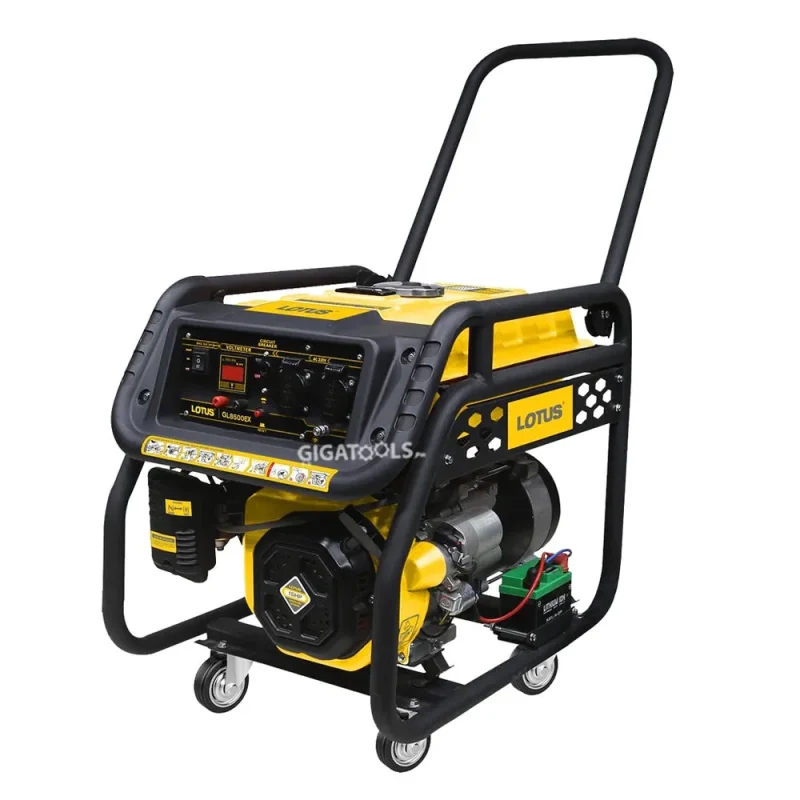 lotus gl8500ex 8500w gas generator w electric start