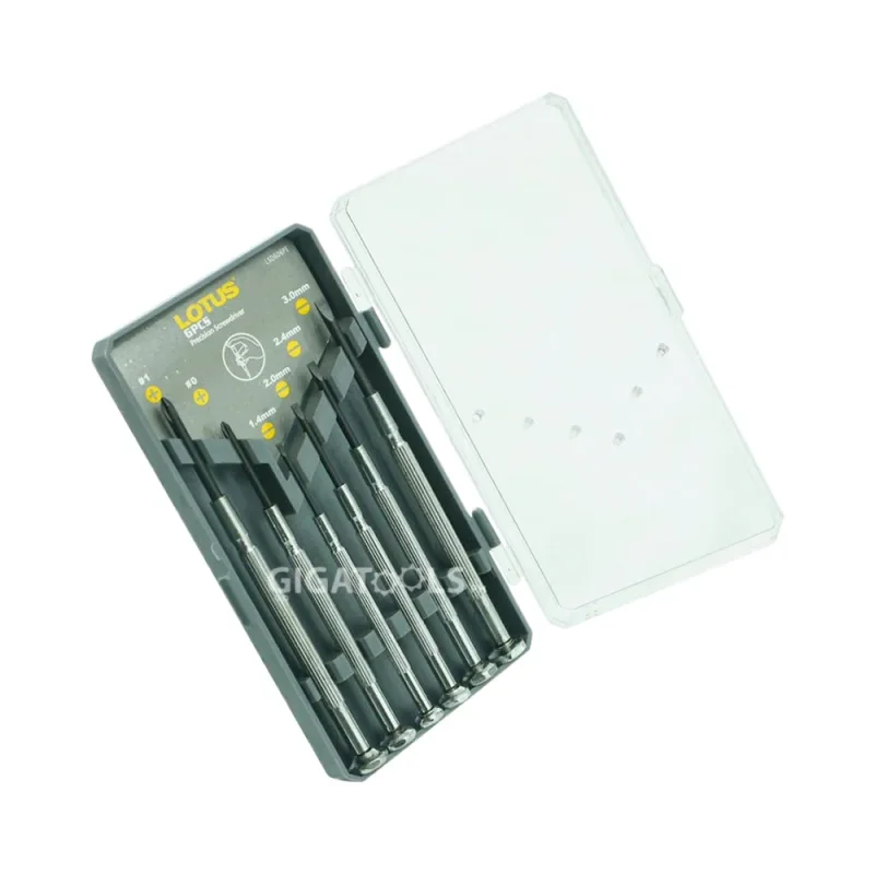 lotus lsd606pe precision screwdriver set 6 piece