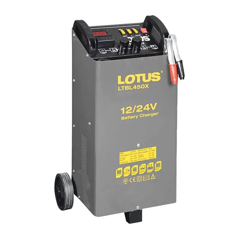 lotus ltbl450x 450a 12v 24v battery charger high power quick charge