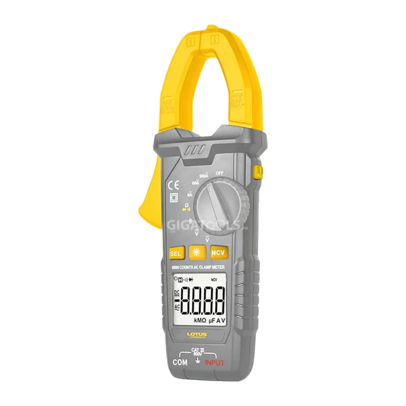 lotus ltcm8300a 6000c digital clamp meter