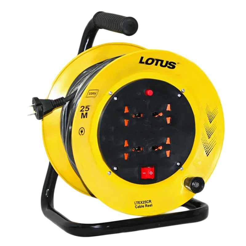 lotus ltex25cr 25m extension cable reel