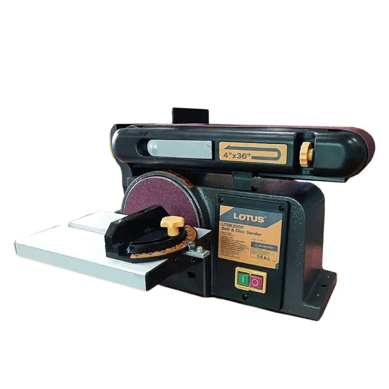 lotus ltsb350x 370w belt disc sander