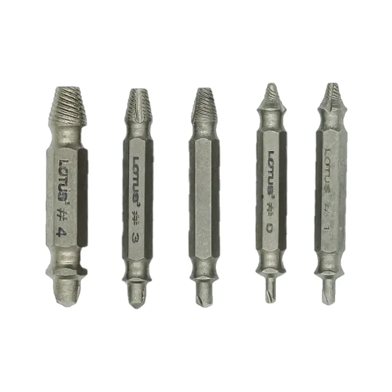 lotus ltxt500se 5 piece screw extractor set