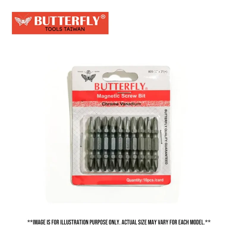 magnetic butterfly screwdriver bit 809 made in taiwan