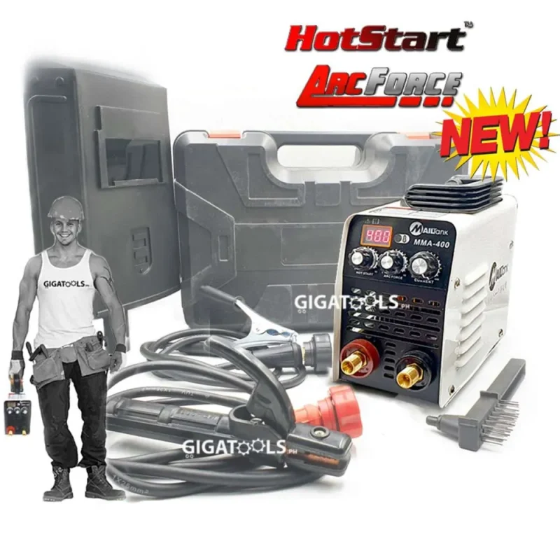 mailtank mma 400 hot start welding machine arc force