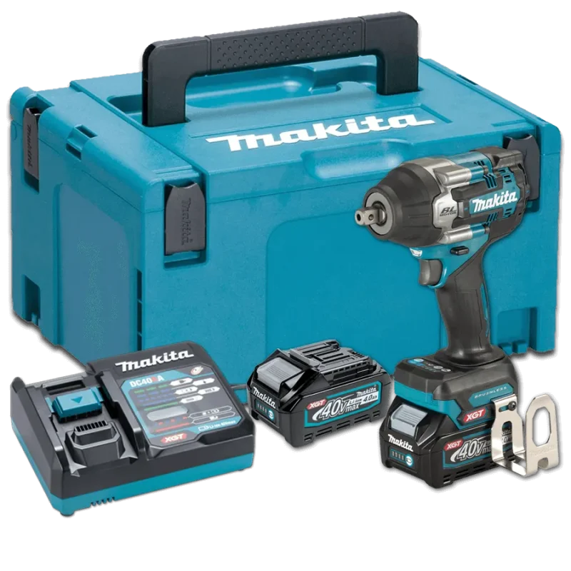 makita 1 2 brushless impact wrench kit 760 n m 40v xgt li ion