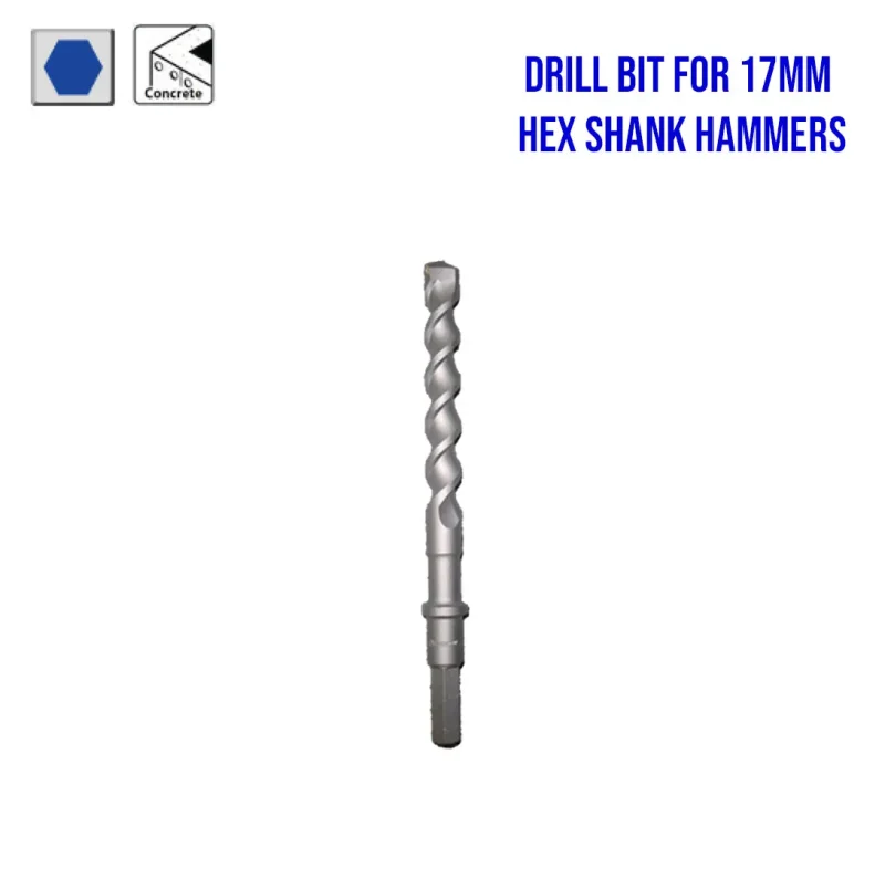 makita 17mm hex tct drill bit for hammer drills