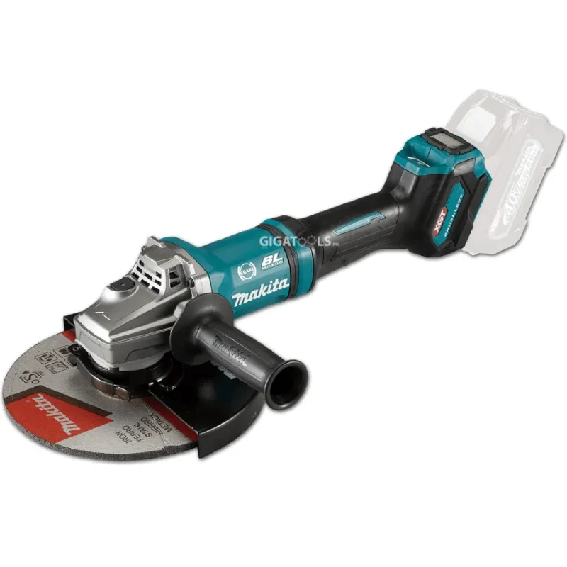 makita 180mm 40v xgt cordless angle grinder bare tool