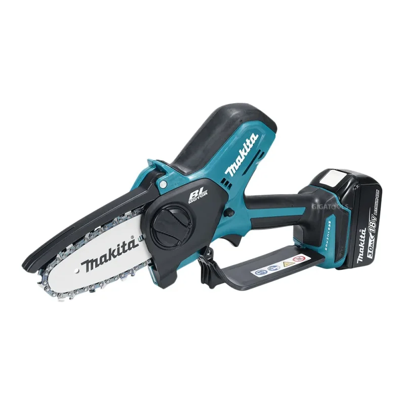 makita 18v brushless cordless pruning saw kit duc101sf 4 blade set