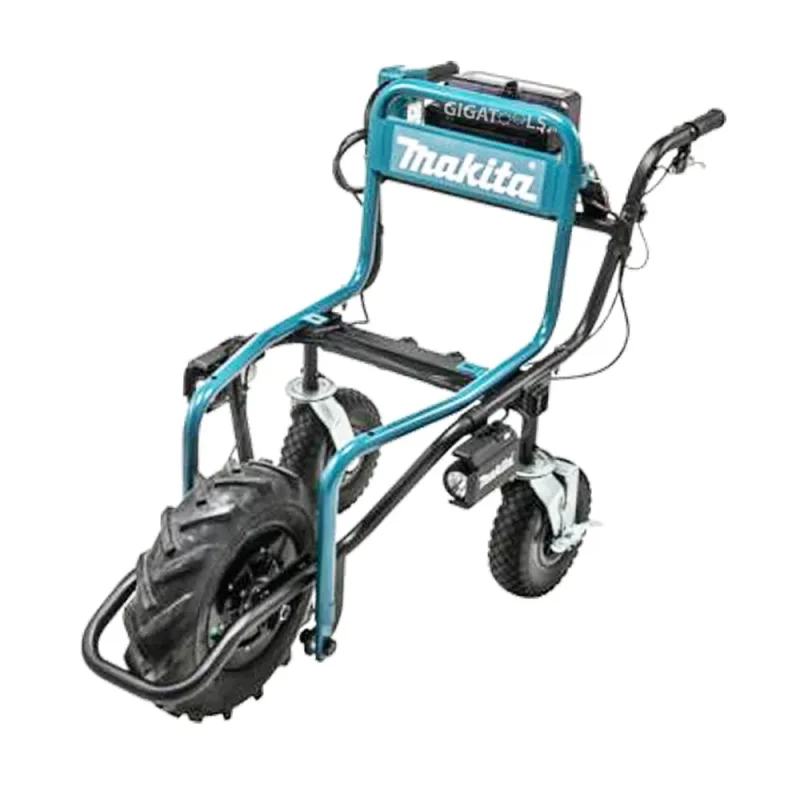 makita 18v brushless wheelbarrow 130kg capacity battery sold separately