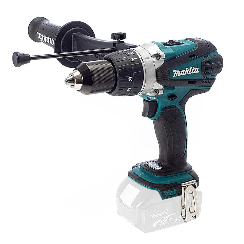 makita 18v cordless hammer drill dhp458z body only 2 speed discontinued