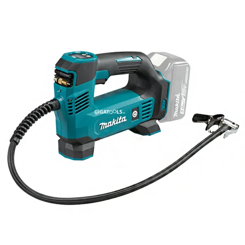 makita 18v cordless inflator dmp180z bare tool 830 kpa 121 psi