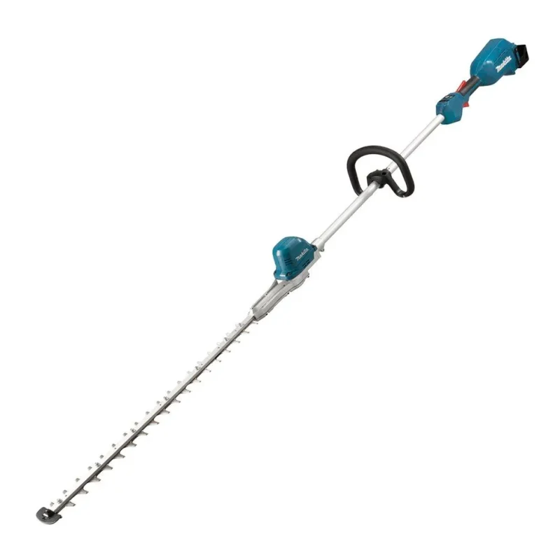 makita 18v cordless pole hedge trimmer dun600lz 600mm bare tool