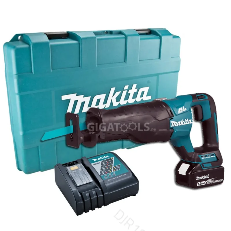 makita 18v cordless recipro saw djr187rf 32mm blade