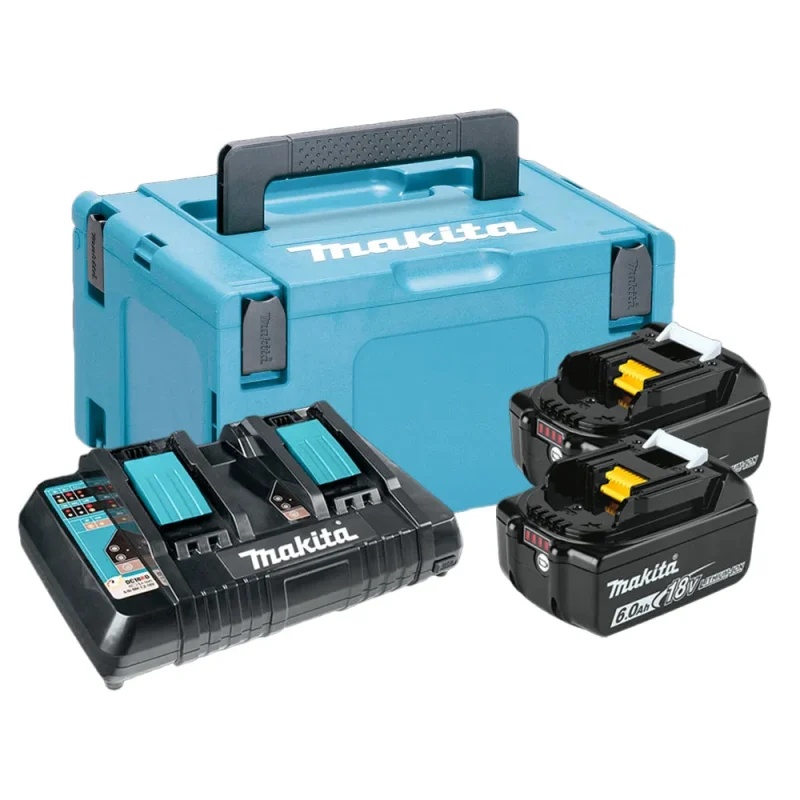 makita 18v lxt 6 0ah battery charger kit makpac power source