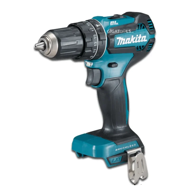 makita 18v lxt brushless hammer drill 13mm bare tool 60 n m torque