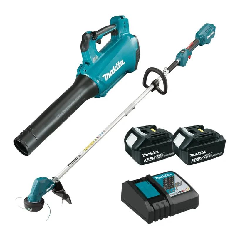 makita 18v lxt grass trimmer blower combo kit