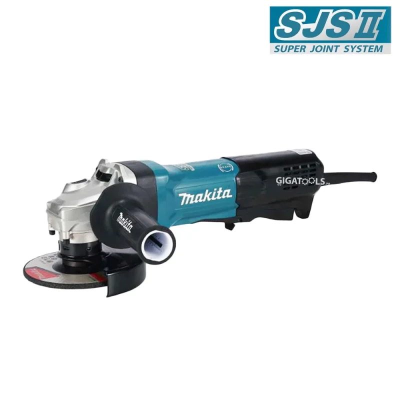 makita 1900w paddle switch angle grinder w sjs ii variable speed