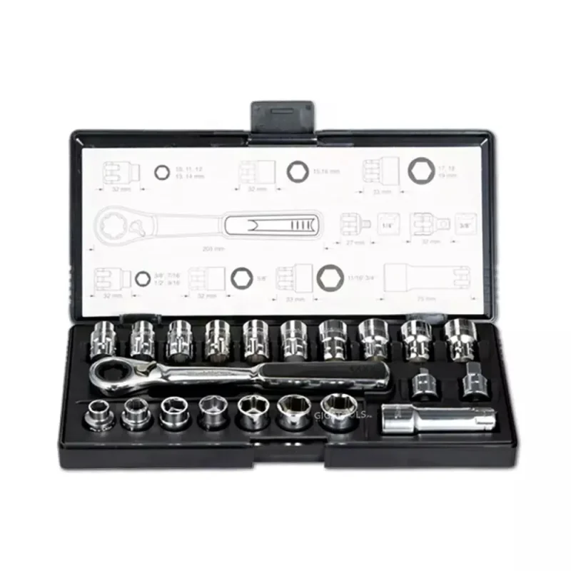 makita 21 piece pass thru socket set b 65604