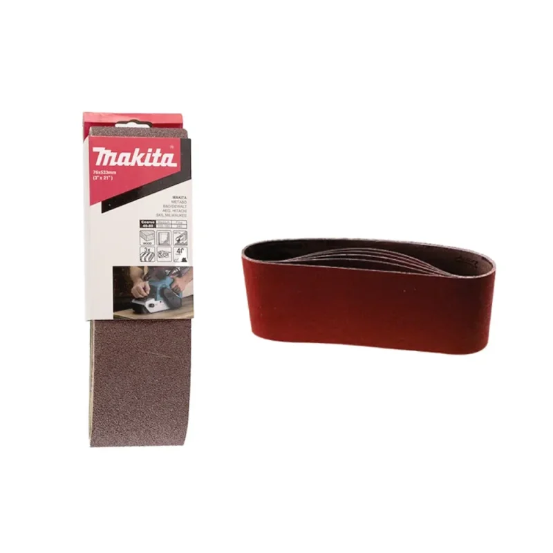 makita 3 pack standard abrasive belts