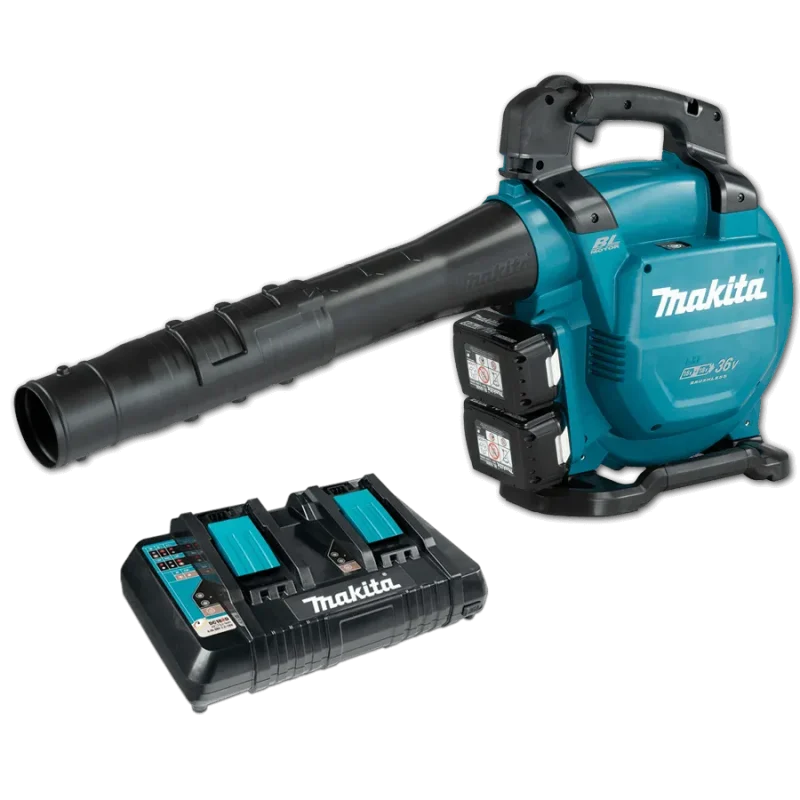 makita 36v cordless blower kit 473 cfm 18v li ion battery