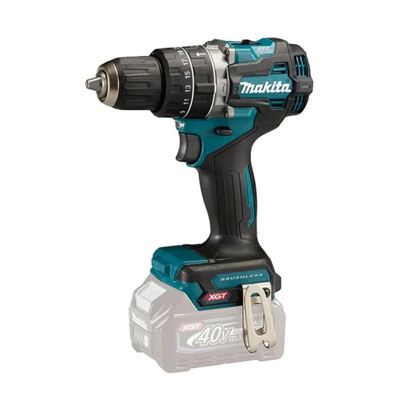 makita 40v xgt brushless hammer drill 65 nm 13mm bare tool