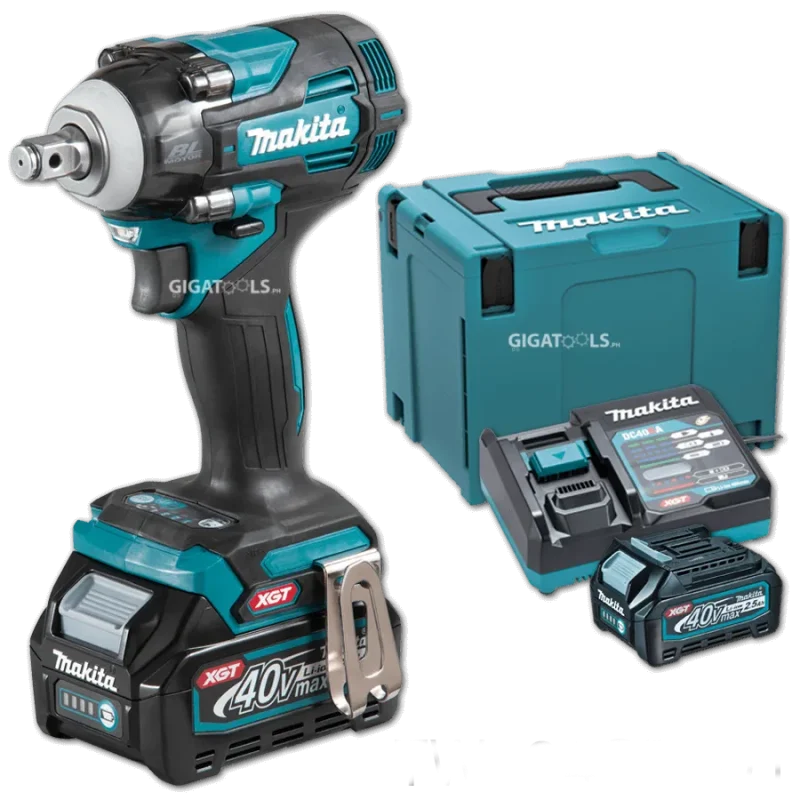 makita 40v xgt brushless impact wrench 1 2 kit 320 n m