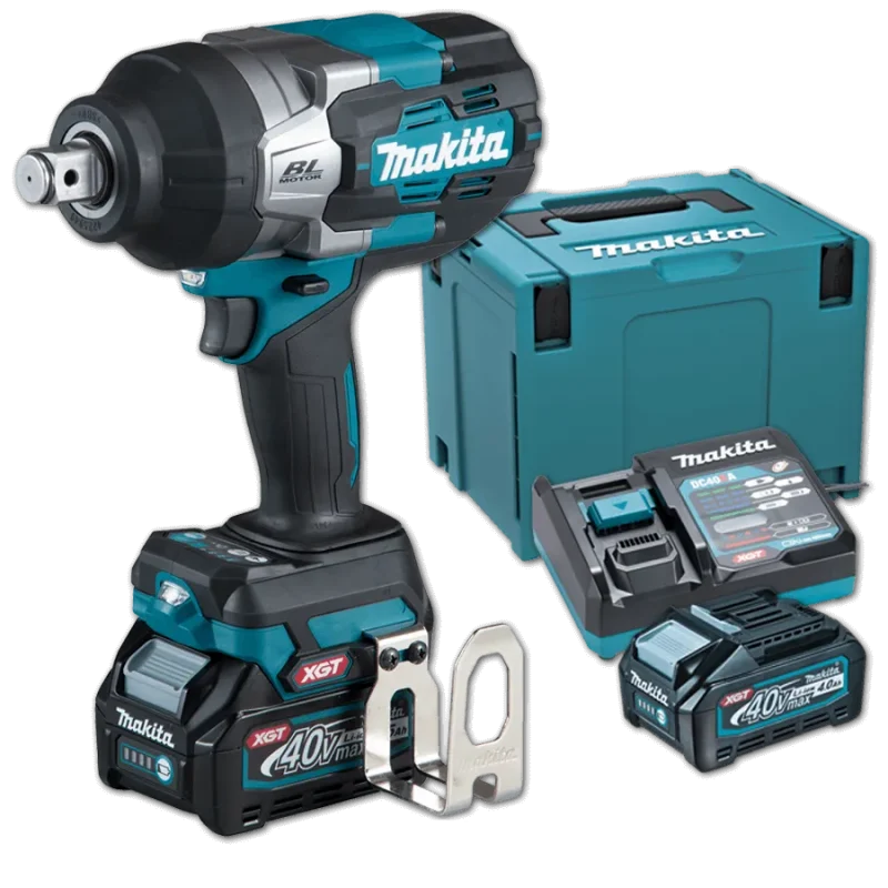 makita 40v xgt brushless impact wrench kit 1 800 n m 19mm 3 4