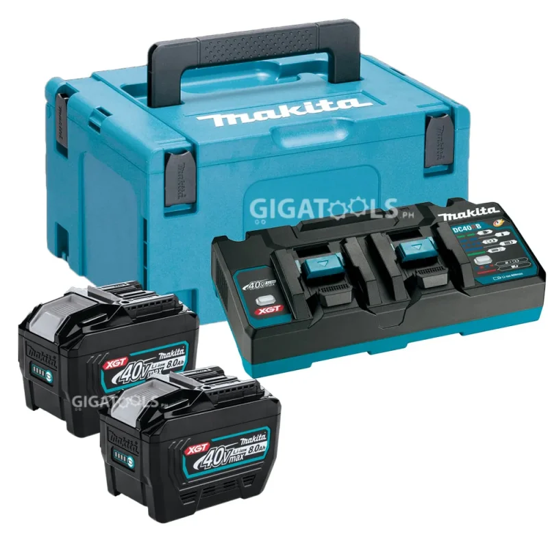 makita 40v xgt power source kit in makpac case