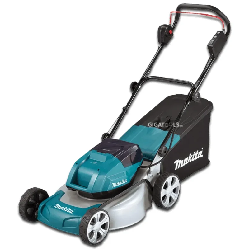 makita 46v cordless lawn mower 18 3 in 1 bare tool