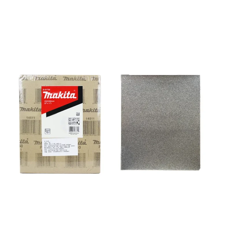 makita 50 pc 9x11 wood abrasive paper set