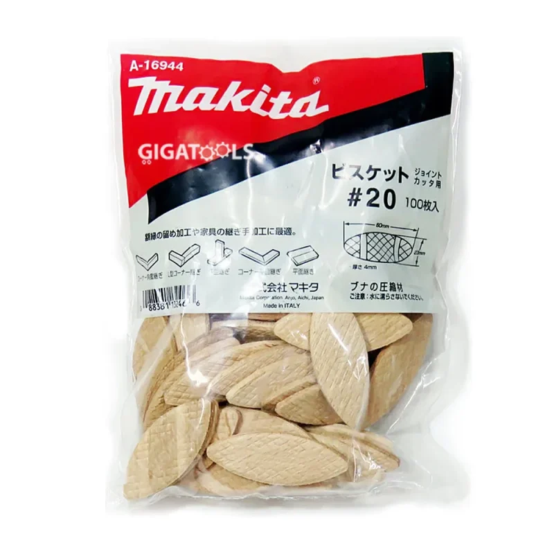 makita a 16944 no 20 biscuit joiners 100 pack for pj7000 high quality joiner parts