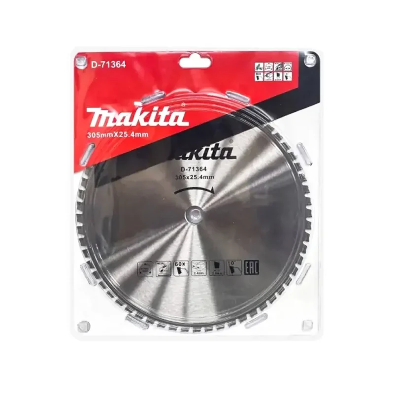 makita d 71364 12 tct circular saw blade for mild steel 60t