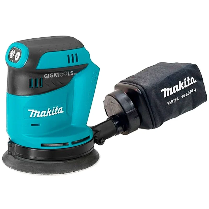 makita dbo180z 18v cordless orbital sander 125mm battery charger sold separately