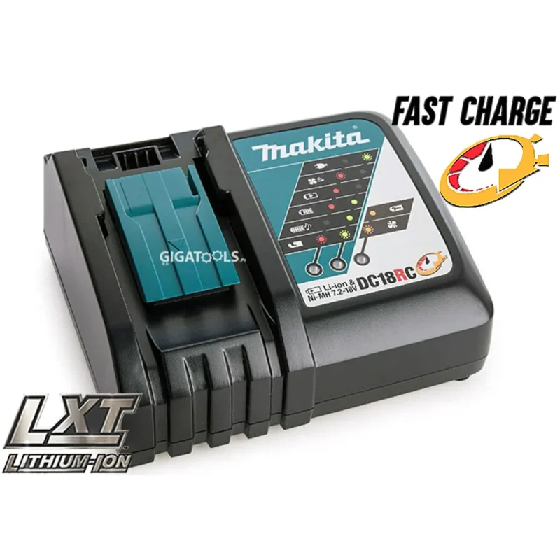 makita dc18rc 18v lxt lithium ion fast charger